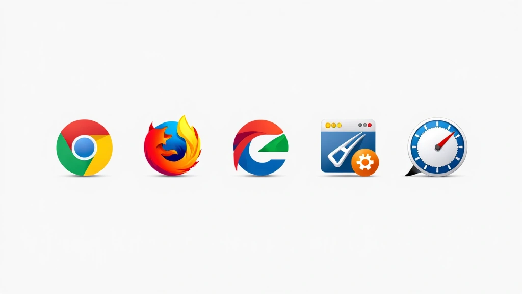 Ikony przeglądarek internetowych z symbolami ustawień prywatności